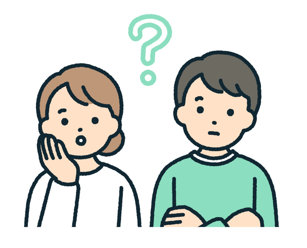 就労継続支援b型事業所悩む男性と女性