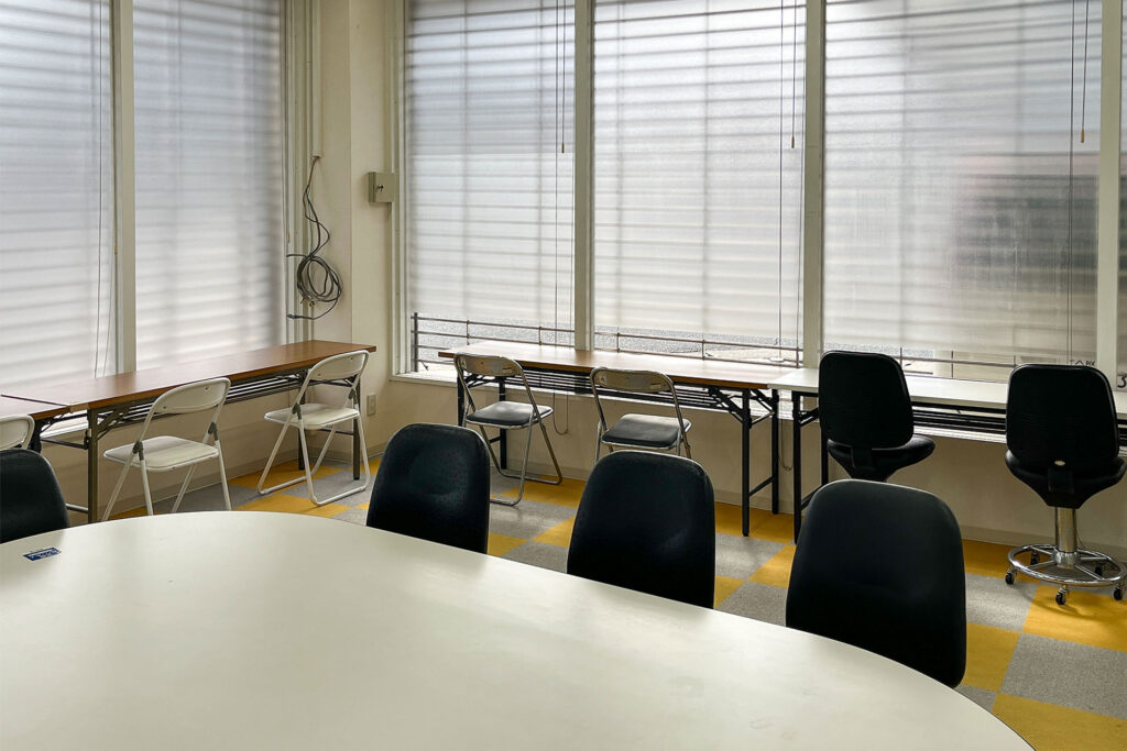 就労継続支援B型たけだ笑店の室内