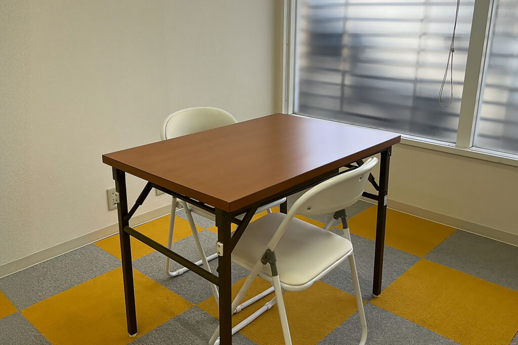 就労継続支援B型たけだ笑店の室内