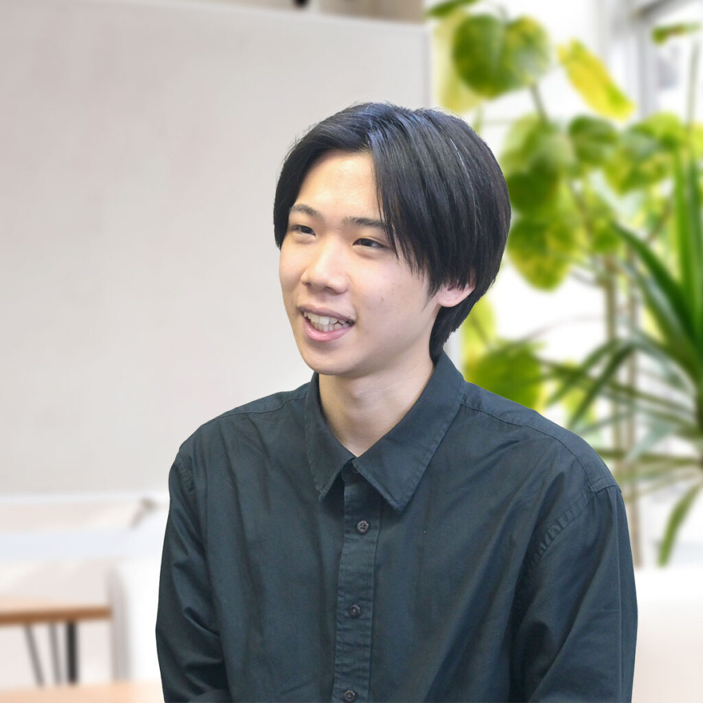 笑店グループ・職業指導員の馬淵さん